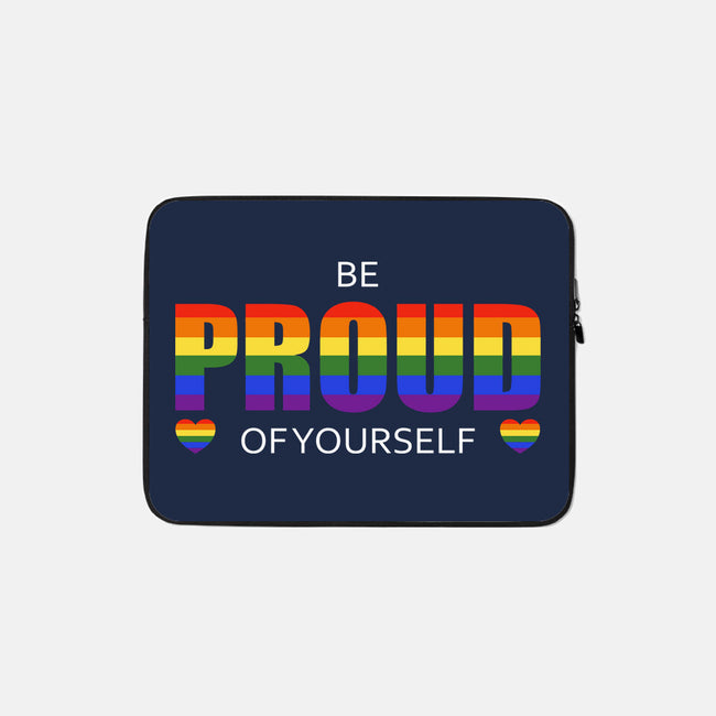 Be Proud-None-Zippered-Laptop Sleeve-fanfabio