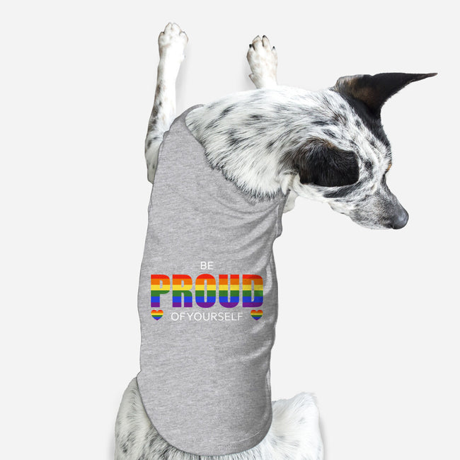 Be Proud-Dog-Basic-Pet Tank-fanfabio