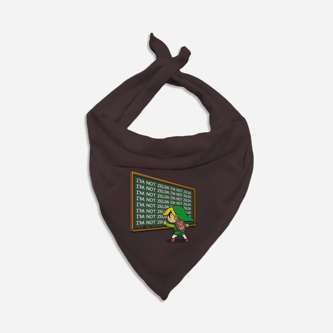 Not Zelda-Dog-Bandana-Pet Collar-Barbadifuoco