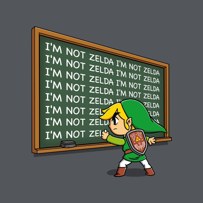 Not Zelda-Womens-V-Neck-Tee-Barbadifuoco