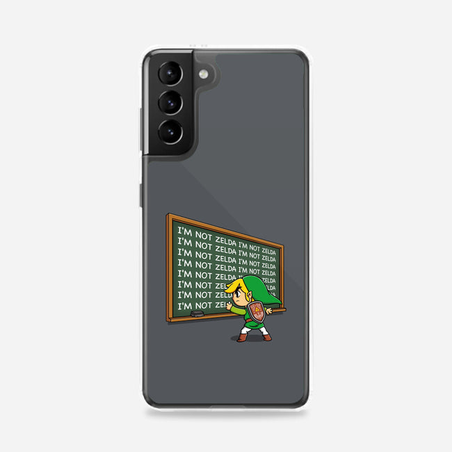 Not Zelda-Samsung-Snap-Phone Case-Barbadifuoco