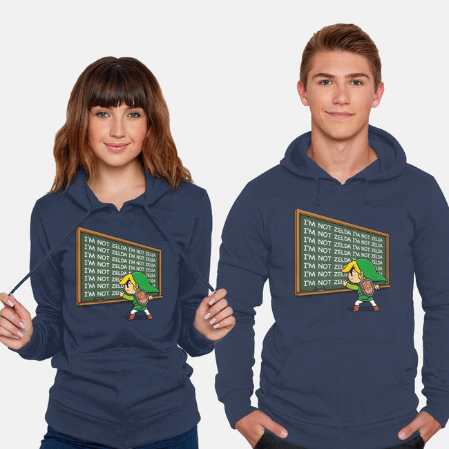 Not Zelda-Unisex-Pullover-Sweatshirt-Barbadifuoco