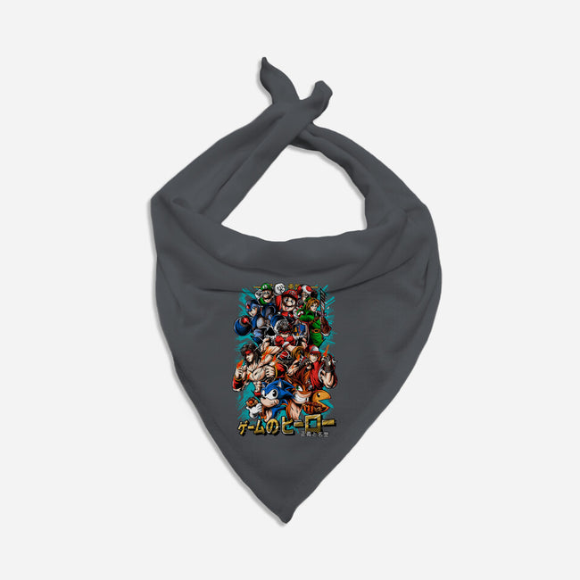 Nostalgic Heroes-Cat-Bandana-Pet Collar-Conjura Geek