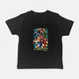 Nostalgic Heroes-Baby-Basic-Tee-Conjura Geek