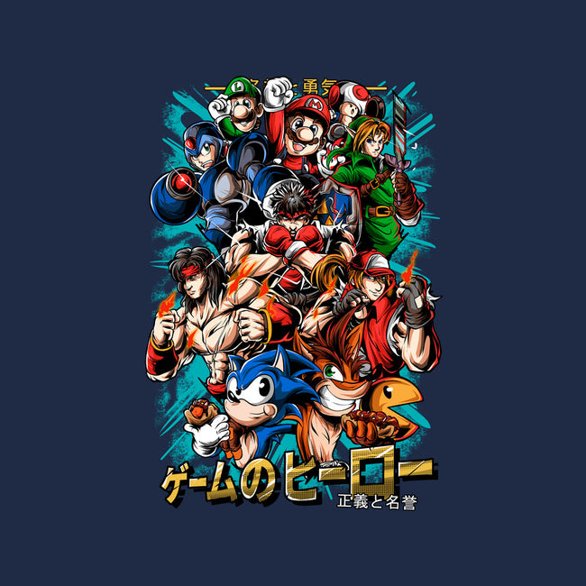 Nostalgic Heroes-None-Drawstring-Bag-Conjura Geek