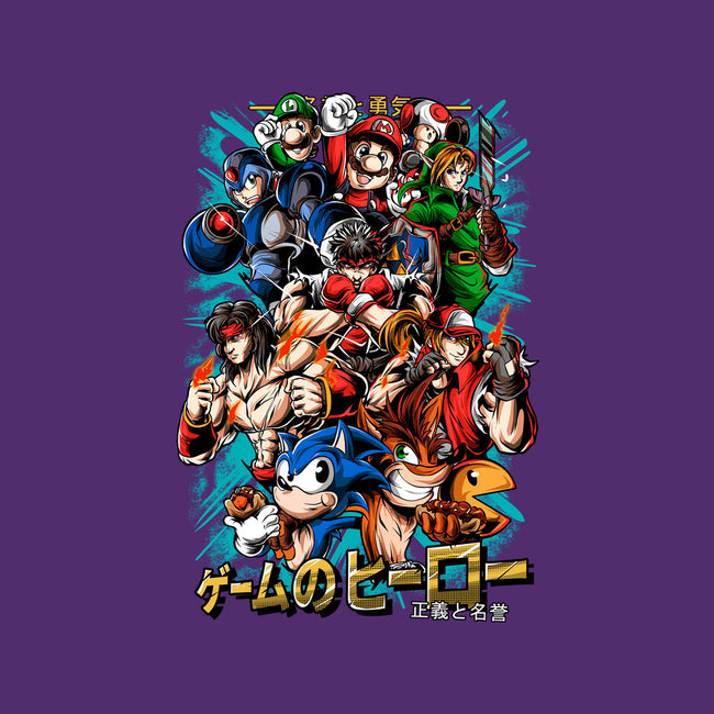 Nostalgic Heroes-None-Removable Cover w Insert-Throw Pillow-Conjura Geek