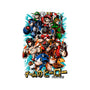 Nostalgic Heroes-Unisex-Baseball-Tee-Conjura Geek