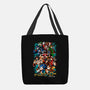 Nostalgic Heroes-None-Basic Tote-Bag-Conjura Geek