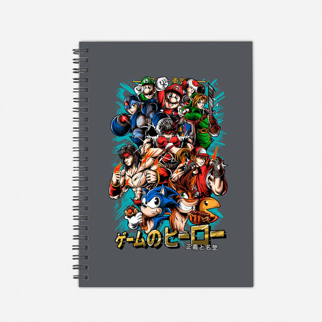 Nostalgic Heroes-None-Dot Grid-Notebook-Conjura Geek