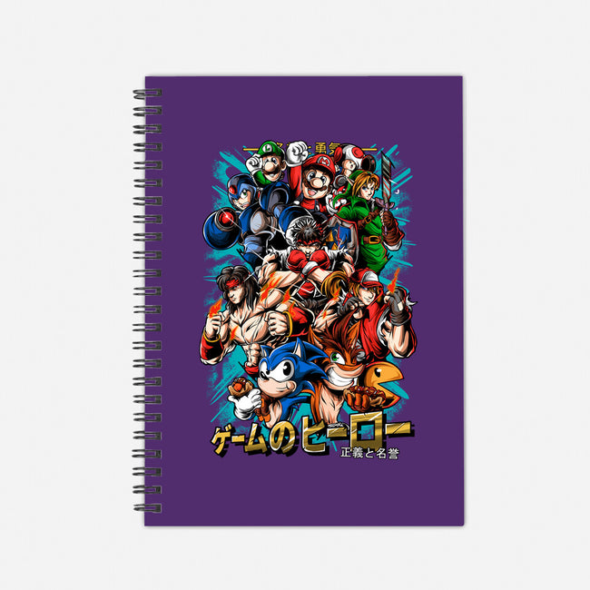 Nostalgic Heroes-None-Dot Grid-Notebook-Conjura Geek
