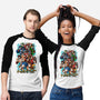 Nostalgic Heroes-Unisex-Baseball-Tee-Conjura Geek