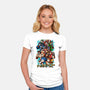 Nostalgic Heroes-Womens-Fitted-Tee-Conjura Geek