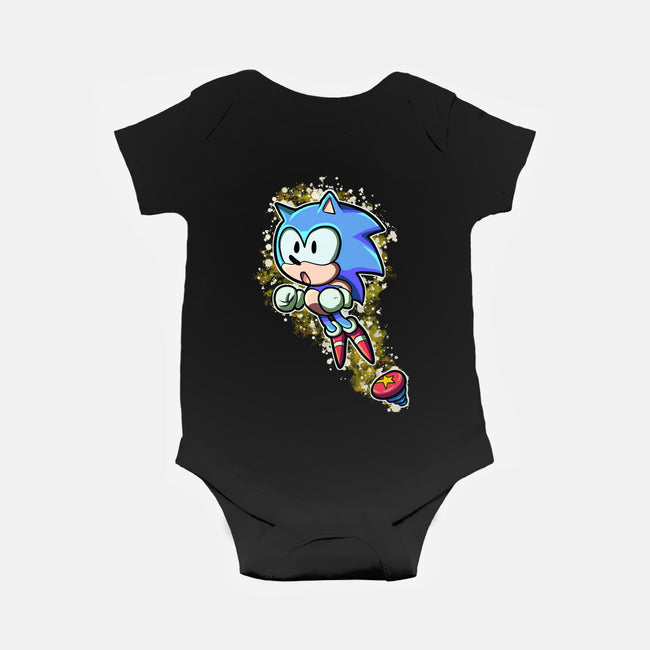 Speed Jump-Baby-Basic-Onesie-nickzzarto