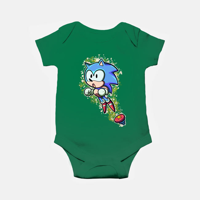 Speed Jump-Baby-Basic-Onesie-nickzzarto