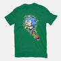 Speed Jump-Womens-Fitted-Tee-nickzzarto