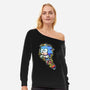 Speed Jump-Womens-Off Shoulder-Sweatshirt-nickzzarto