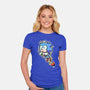 Speed Jump-Womens-Fitted-Tee-nickzzarto