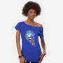 Speed Jump-Womens-Off Shoulder-Tee-nickzzarto