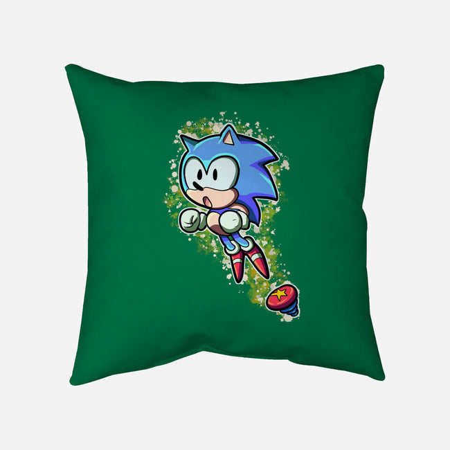 Speed Jump-None-Non-Removable Cover w Insert-Throw Pillow-nickzzarto