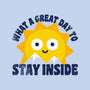 Great Day To Stay Inside-Mens-Premium-Tee-zawitees