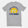 Great Day To Stay Inside-Mens-Premium-Tee-zawitees