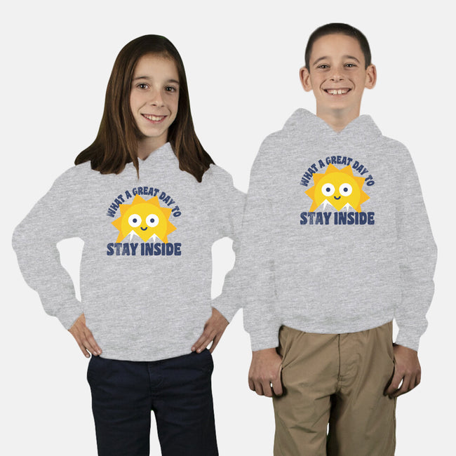 Great Day To Stay Inside-Youth-Pullover-Sweatshirt-zawitees