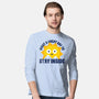 Great Day To Stay Inside-Mens-Long Sleeved-Tee-zawitees