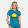 Great Day To Stay Inside-Womens-Fitted-Tee-zawitees