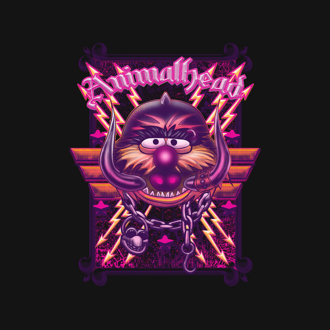 Animal Head-Womens-V-Neck-Tee-Samuel
