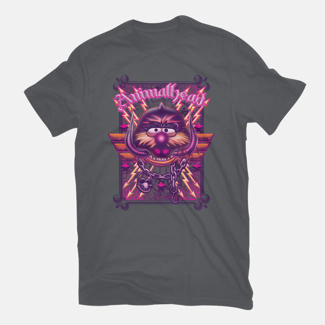 Animal Head-Womens-Fitted-Tee-Samuel