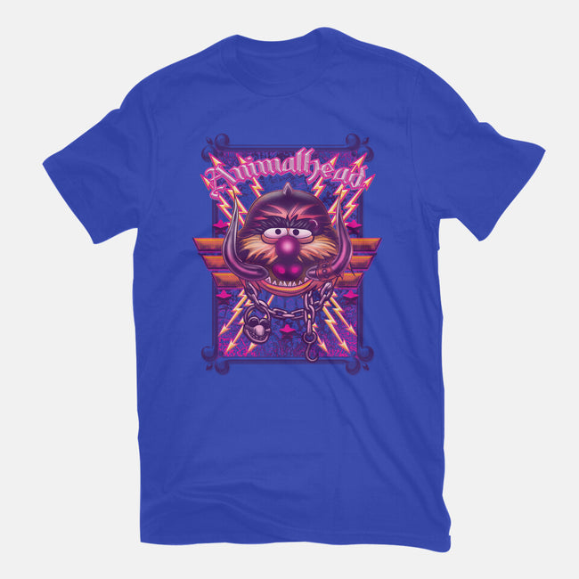 Animal Head-Mens-Heavyweight-Tee-Samuel
