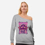 Animal Head-Womens-Off Shoulder-Sweatshirt-Samuel