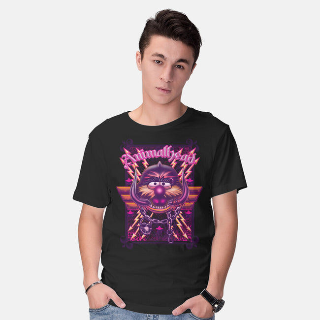 Animal Head-Mens-Basic-Tee-Samuel