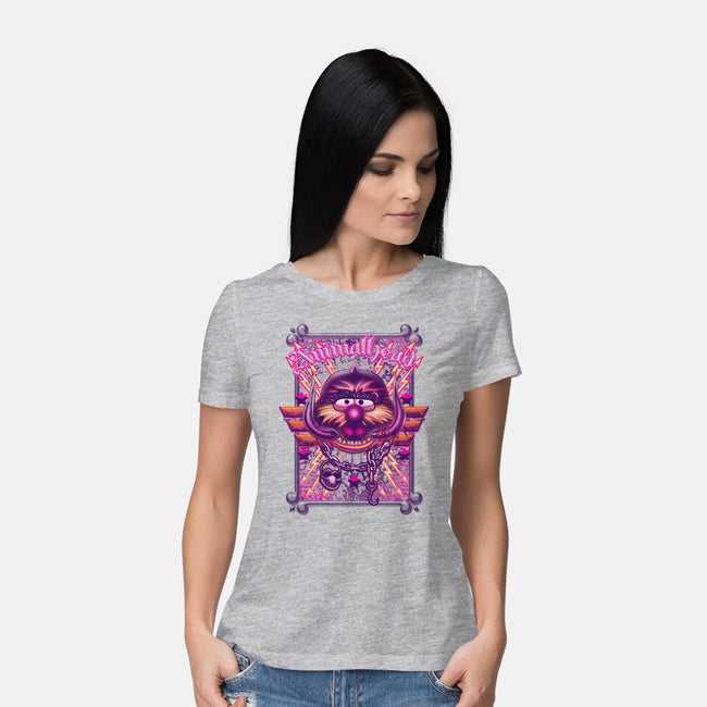 Animal Head-Womens-Basic-Tee-Samuel