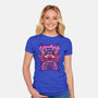 Animal Head-Womens-Fitted-Tee-Samuel