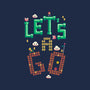 Mario Let's A Go-None-Glossy-Sticker-Geekydog