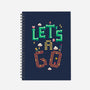 Mario Let's A Go-None-Dot Grid-Notebook-Geekydog