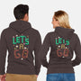 Mario Let's A Go-Unisex-Zip-Up-Sweatshirt-Geekydog