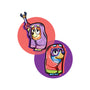Granny Game-None-Removable Cover w Insert-Throw Pillow-nickzzarto