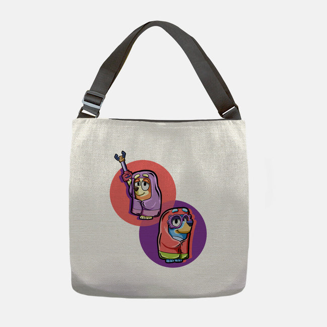 Granny Game-None-Adjustable Tote-Bag-nickzzarto