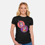 Granny Game-Womens-Fitted-Tee-nickzzarto