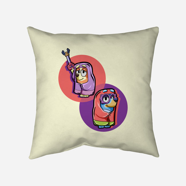 Granny Game-None-Removable Cover w Insert-Throw Pillow-nickzzarto