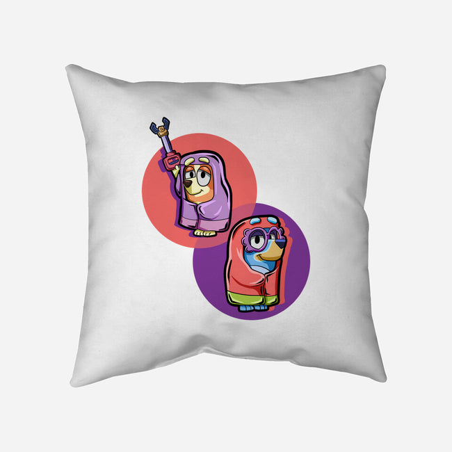 Granny Game-None-Removable Cover w Insert-Throw Pillow-nickzzarto