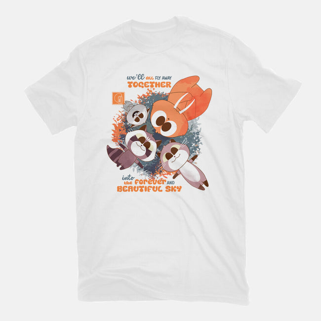 Forever And Beautiful Sky-Mens-Premium-Tee-Moon Crew
