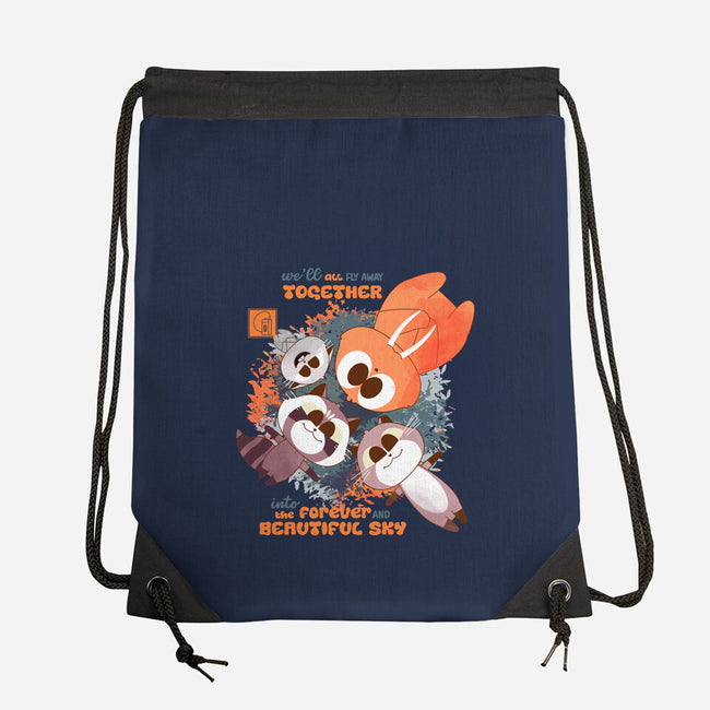 Forever And Beautiful Sky-None-Drawstring-Bag-Moon Crew
