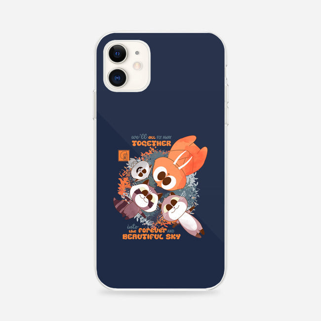 Forever And Beautiful Sky-iPhone-Snap-Phone Case-Moon Crew
