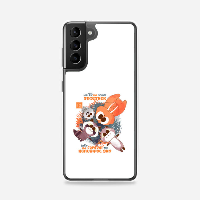 Forever And Beautiful Sky-Samsung-Snap-Phone Case-Moon Crew