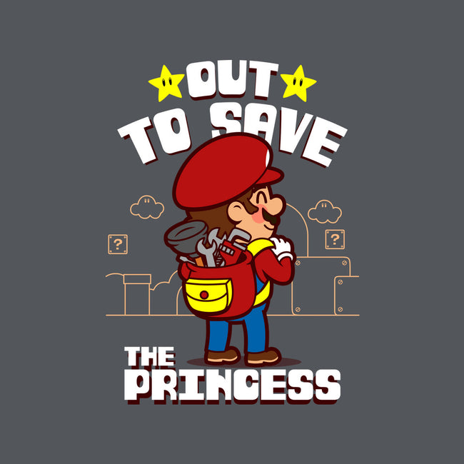 Out To Save The Princess-Womens-V-Neck-Tee-Boggs Nicolas