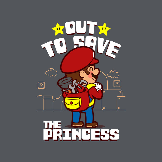 Out To Save The Princess-Mens-Long Sleeved-Tee-Boggs Nicolas