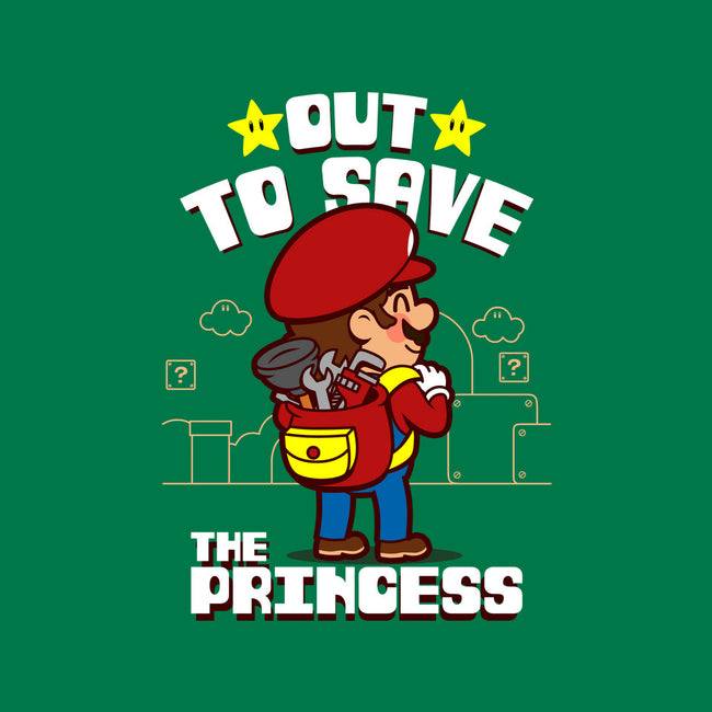 Out To Save The Princess-Womens-Fitted-Tee-Boggs Nicolas